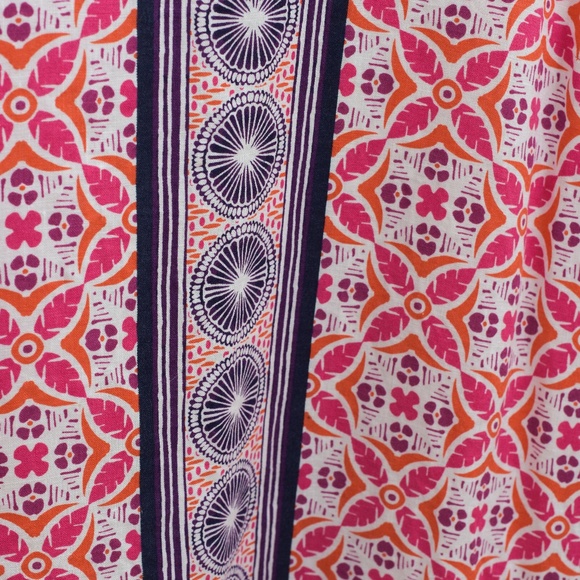 TOMMY BAHAMA TROPICAL TERRAZZA linen sleeveless shift dress - Picture 3 of 11